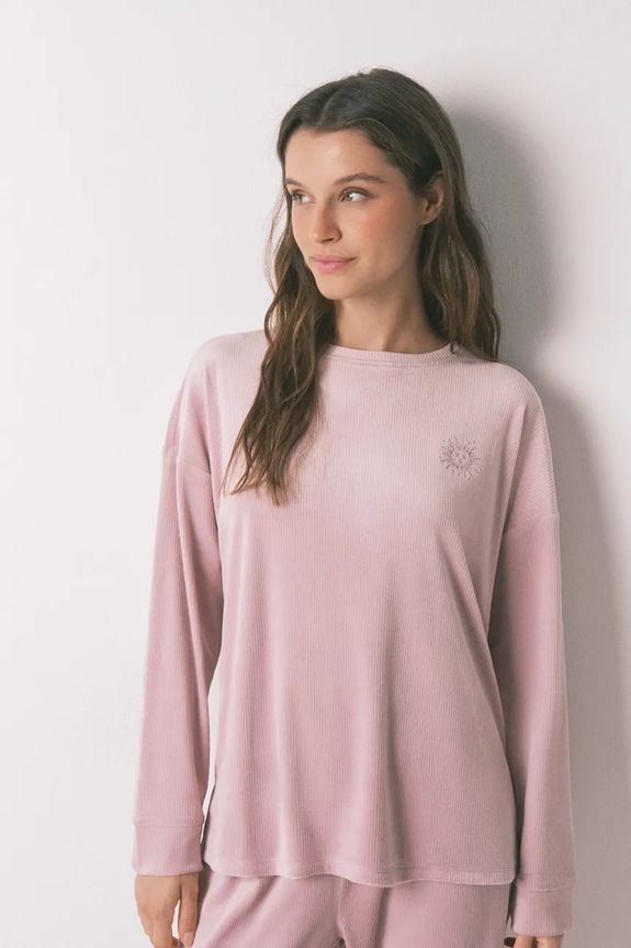 Ρούχα Σετ πιτζάμας women'secret 3792072 ροζ