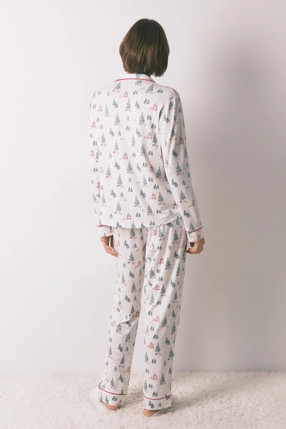 women'secret komplet piżamowy 3792073 beżowy SS26