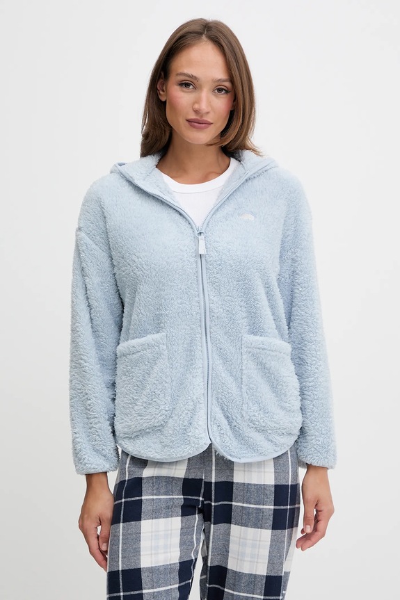 Župan women'secret pletenina modrá 4352441
