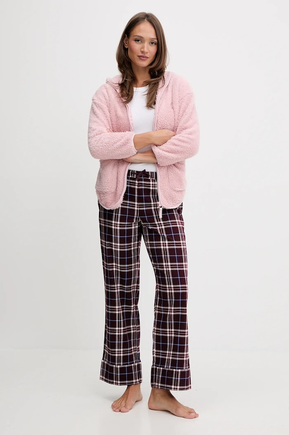Pyžamová mikina women'secret 4352442 růžová SS26