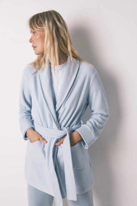 Ρόμπα women'secret ύφασμα μπλε 4682692