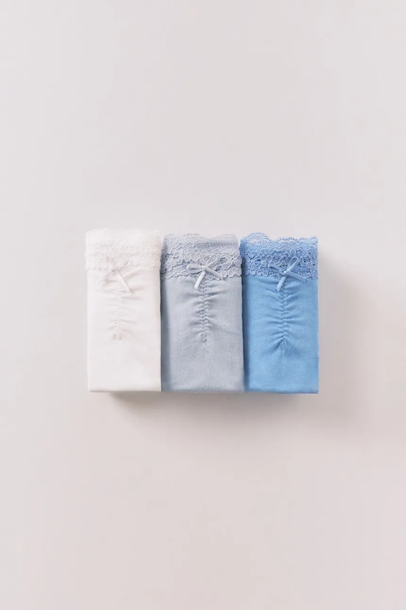 Σλιπ women'secret 3-pack πλεκτό ύφασμα λευκό 4932683
