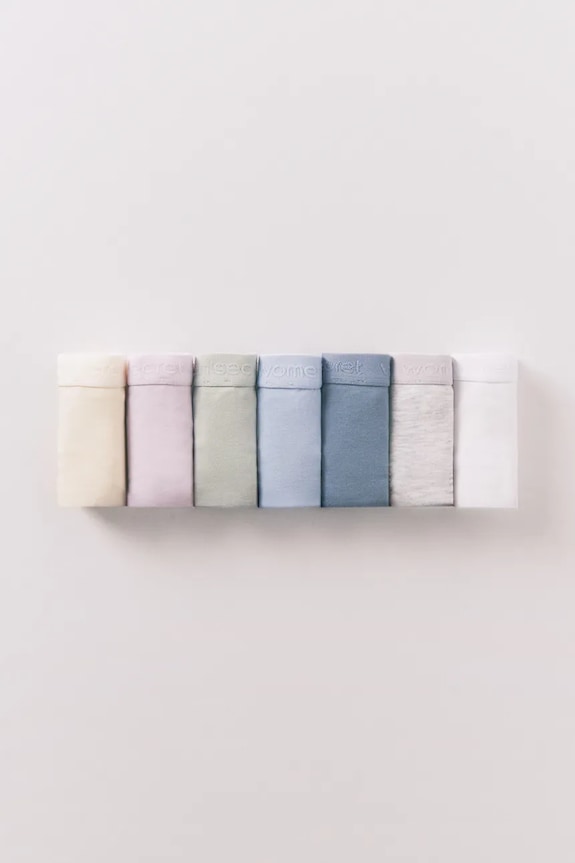 Kalhotky women'secret 7-pack kalhotky bílá 4932685