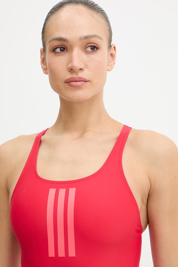 Îmbrăcăminte adidas Performance costum de baie dintr-o bucată JG5817 rosu