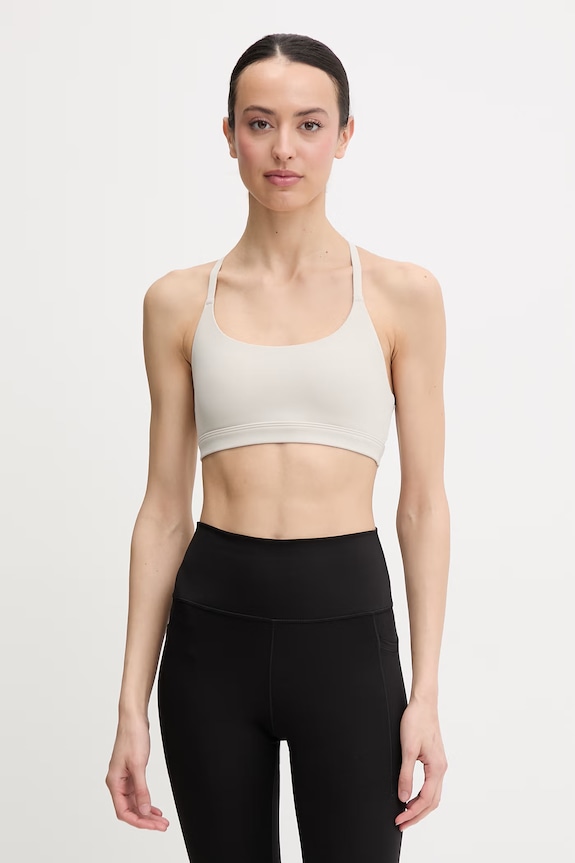 adidas Performance μπουστάκι γιόγκα All me μπεζ JL5481