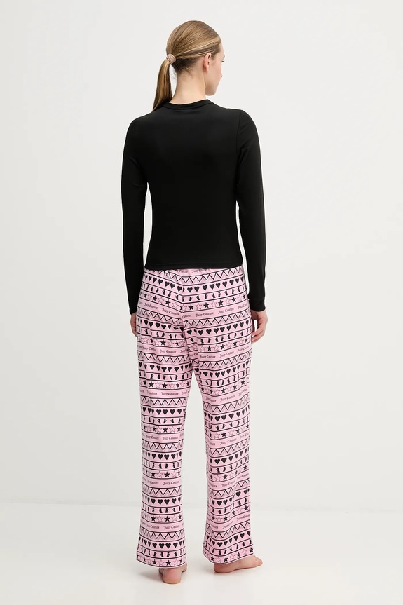 Juicy Couture pijama JCYPJ126851 negru SS26
