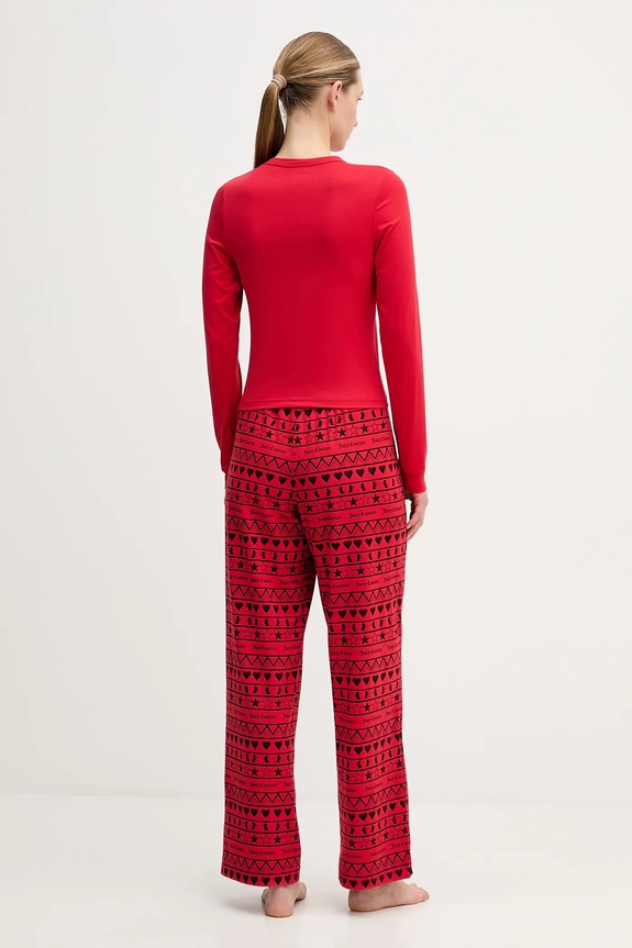Juicy Couture pijama JCYPJ126851.894 rosu SS26