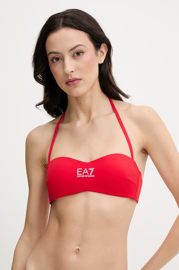 Роздільний купальник EA7 Emporio Armani ущільнена червоний AF20663.7W000319