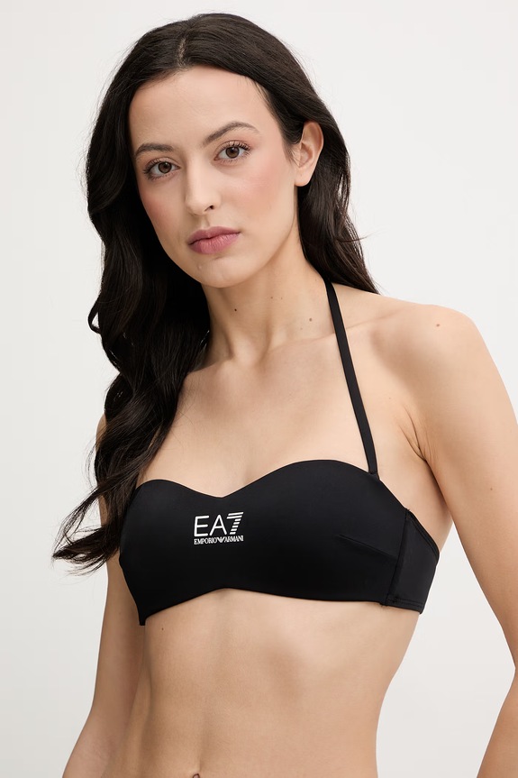 Роздільний купальник EA7 Emporio Armani чорний AF20663.7W000319