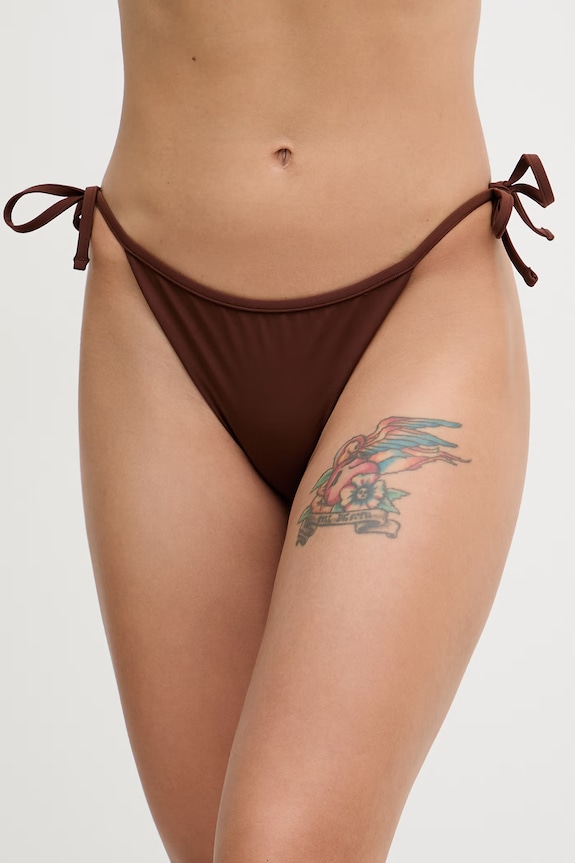 Odzież EA7 Emporio Armani strój kąpielowy dwuczęściowy damski AF20663.7W000289 brązowy