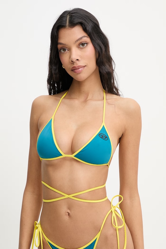 Diesel sutien de baie pentru femei TRISHA-D-POP bleumarin A20407.0DLCY