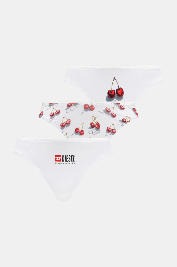Diesel tanga UFPN-PUNCHY 3-pack cu modele alb A12018.0PLCY