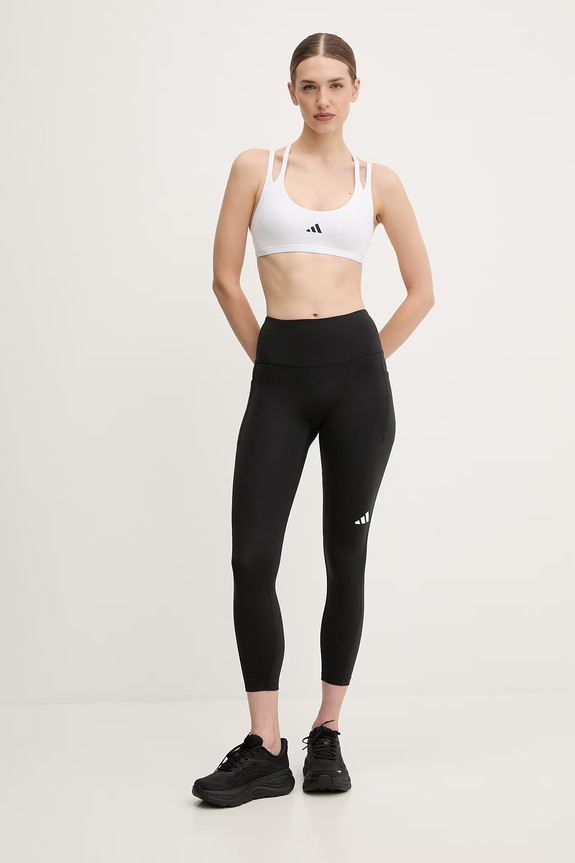 adidas Performance sutien sport Optime Workout JZ5097 alb SS26