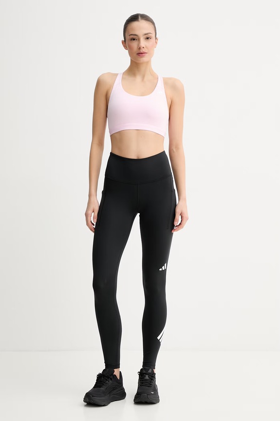 adidas Performance biustonosz sportowy Optime KA4730 różowy SS26