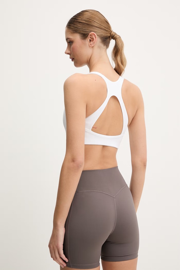 Odzież adidas Performance biustonosz sportowy Optime KD6685 biały
