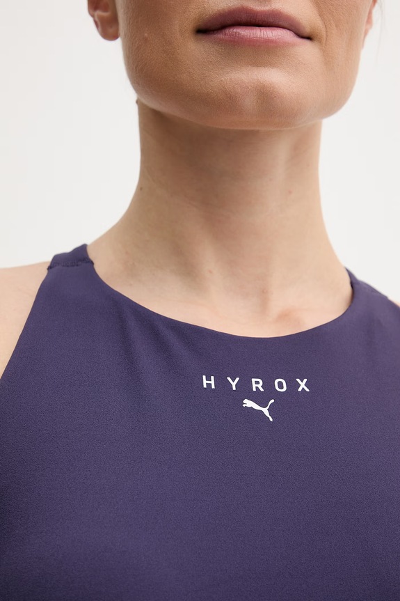 Puma αθλητικό σουτιέν Shapeluxe HYROX 527854 μωβ
