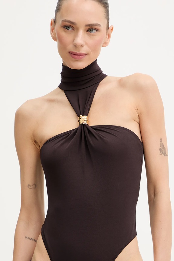 Боді Elisabetta Franchi коричневий BO01761E2
