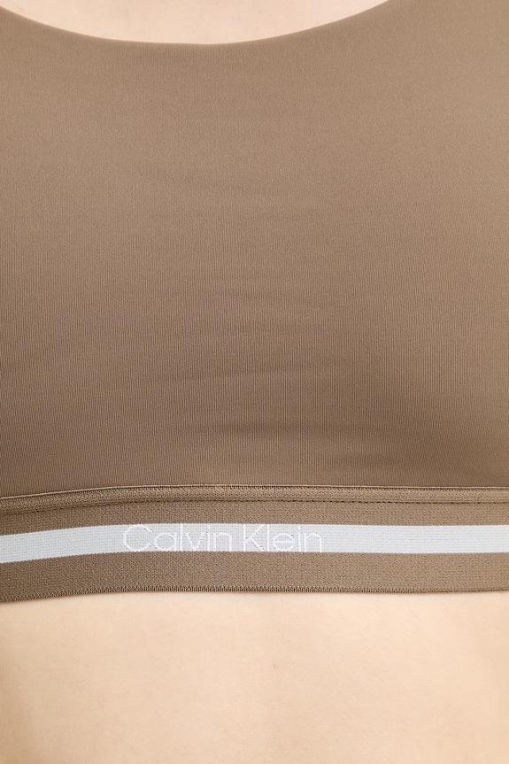 Calvin Klein Performance biustonosz sportowy LVGWS6K346 brązowy