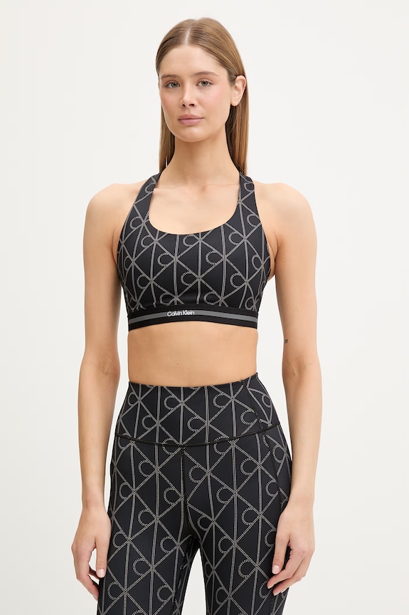 Calvin Klein Performance biustonosz sportowy czarny LVGWS6K347