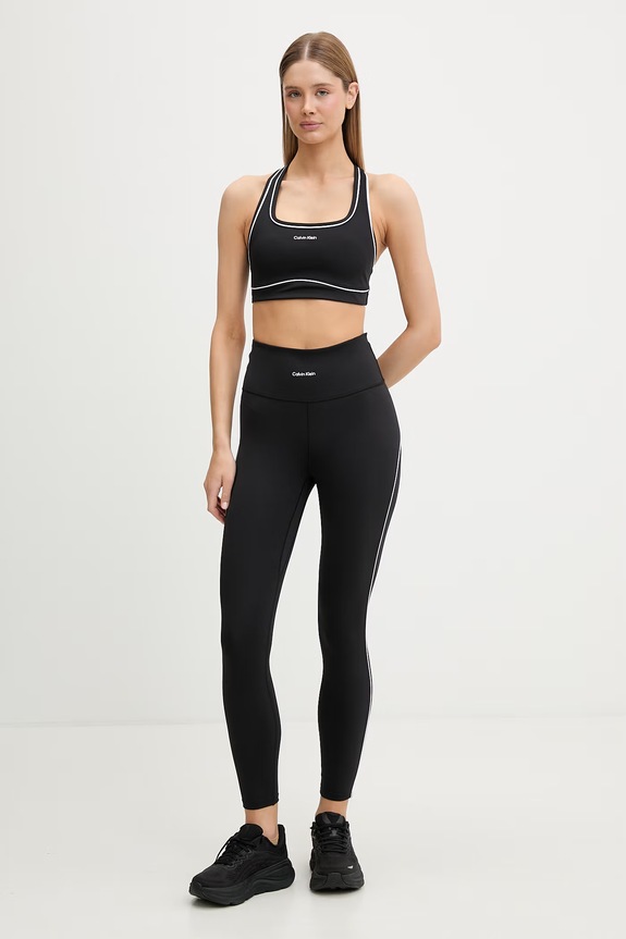 Calvin Klein Performance biustonosz sportowy LVGWS6K349 czarny SS26