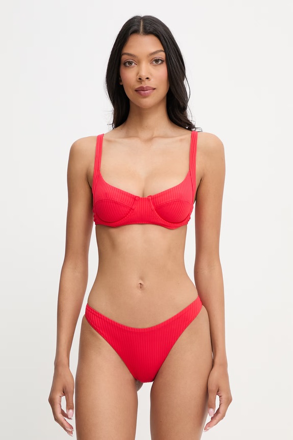 Melissa Odabash bikini brazilieni MO.NOTOBOTTOM rosu SS26
