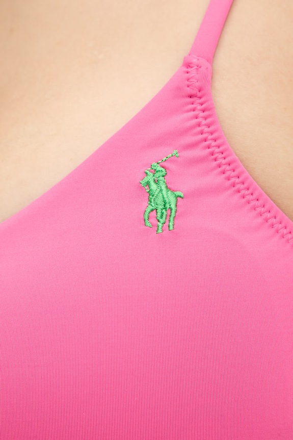 Plavková podprsenka Polo Ralph Lauren ružová 21655538