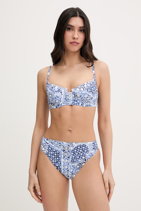 Lauren Ralph Lauren biustonosz kąpielowy damski 20640148 granatowy SS26