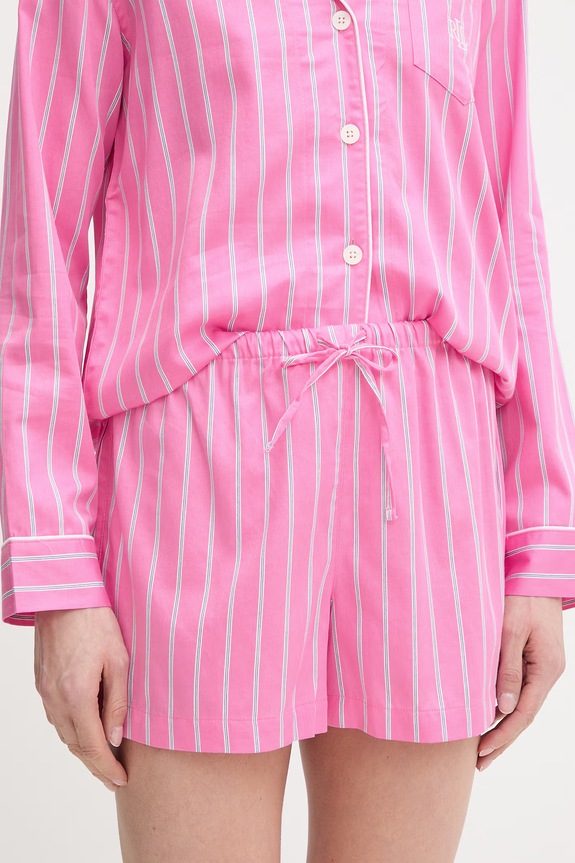 Pyžamo Lauren Ralph Lauren ILN12489 ružová SS26