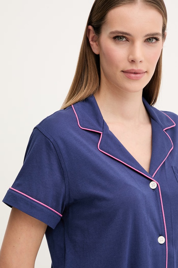 Odzież Lauren Ralph Lauren piżama ILN12504 granatowy