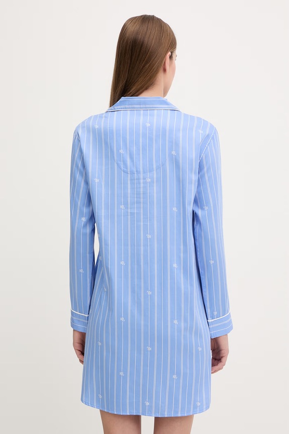 Lauren Ralph Lauren koszula nocna ILN32490 niebieski SS26