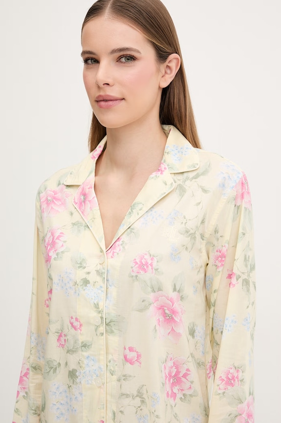 Odzież Lauren Ralph Lauren koszula nocna ILN32493 żółty