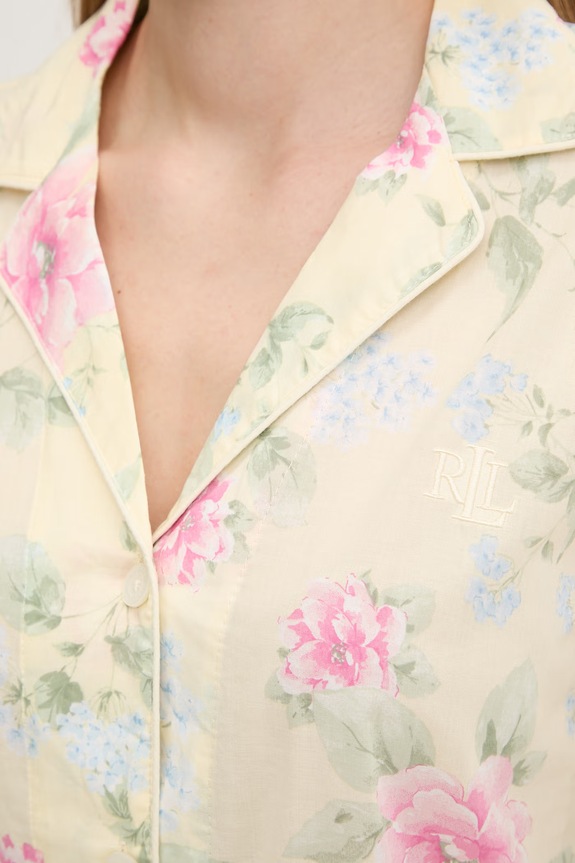 Lauren Ralph Lauren koszula nocna żółty ILN32493