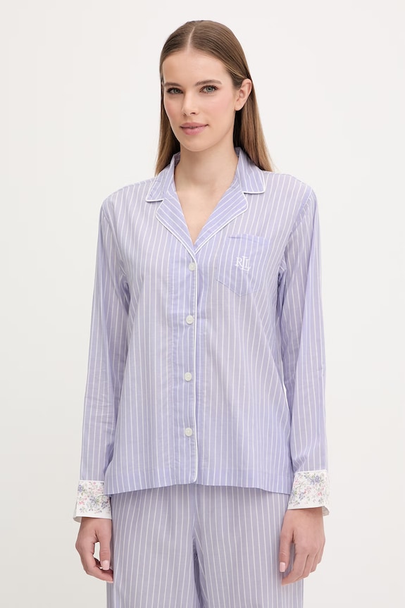 Lauren Ralph Lauren piżama dwuczęściowa damska ILN92497 fioletowy SS26