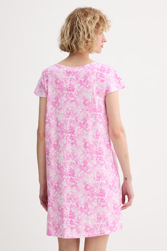 Lauren Ralph Lauren nočná košieľka dámska s viskózou ILN02509 ružová SS26