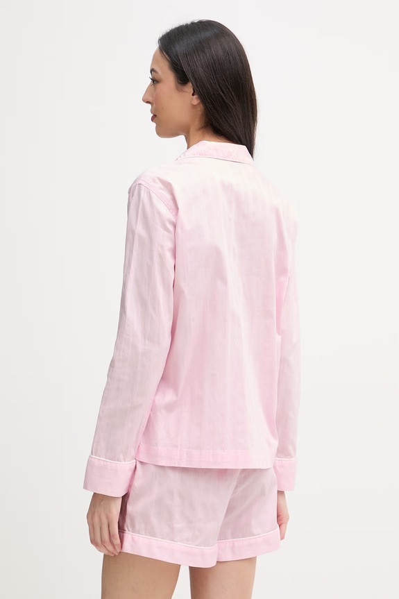 Lauren Ralph Lauren dvojdielne pyžamo dámske bavlnené ILN12507 ružová SS26