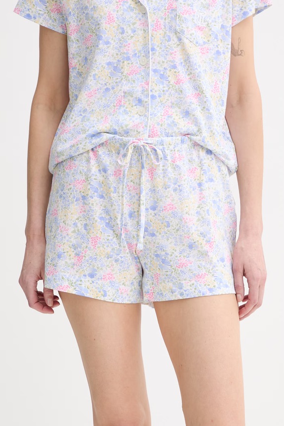 Lauren Ralph Lauren dvojdielne pyžamo dámske s viskózou ILN12515 fialová SS26
