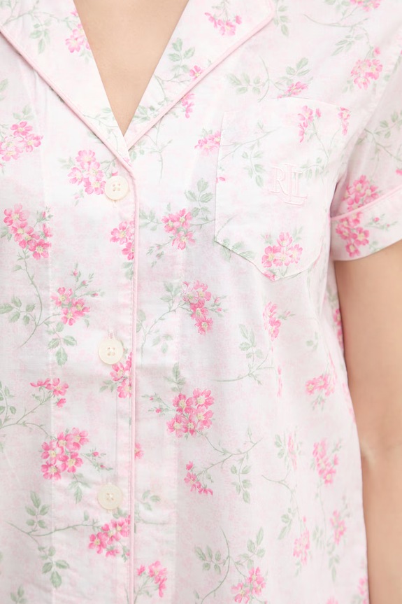 Lauren Ralph Lauren dvojdielne pyžamo dámske s bavlnou ILN72512
