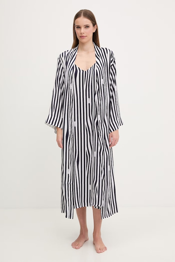 Dkny koszula nocna YI40099 granatowy SS26