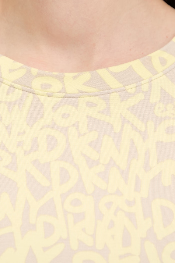 Dkny piżama YI50093 żółty