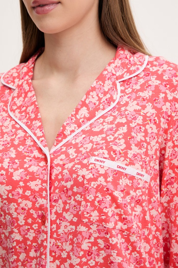 DKNY Pyžamo dámske YI80095 oranžová