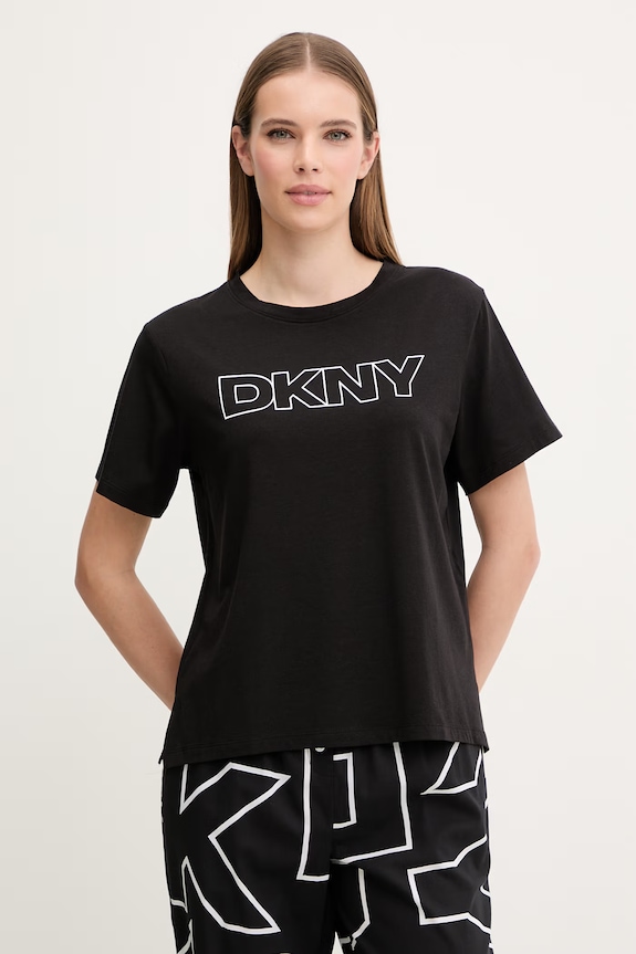 Dkny piżama YI80100 czarny SS26