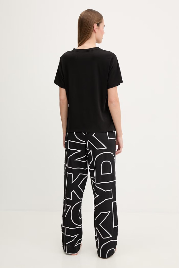 Dkny piżama czarny YI80100