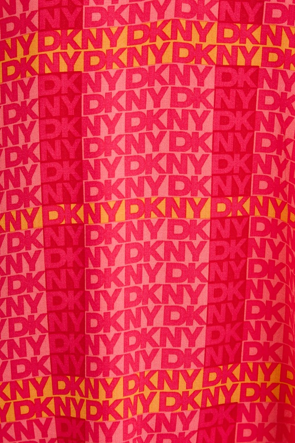 DKNY pijama din două piese pentru femei, din vâscoză YI70113 rosu