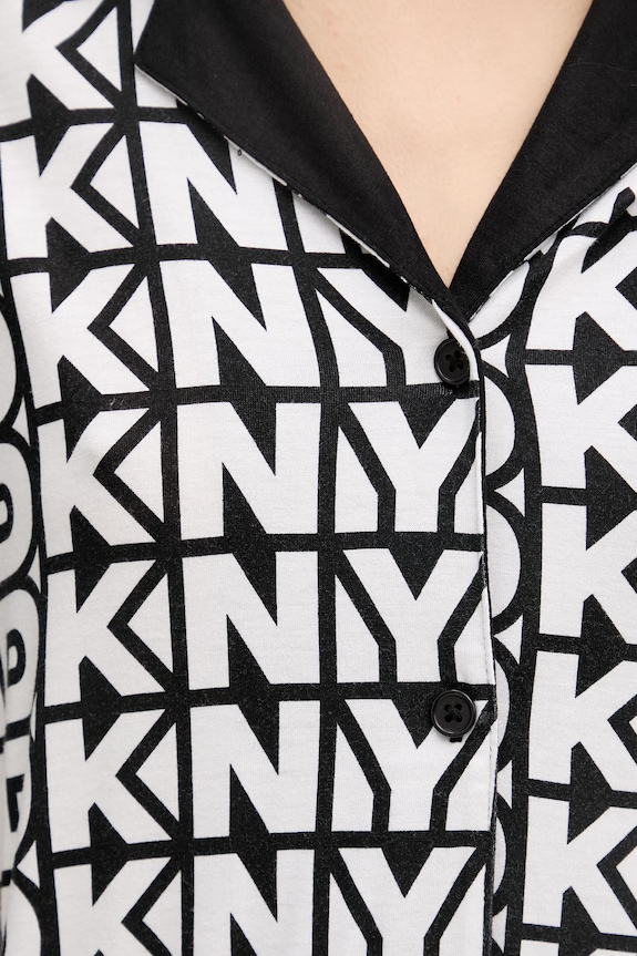 DKNY dvojdielne pyžamo dámske s viskózou YI80107 biela
