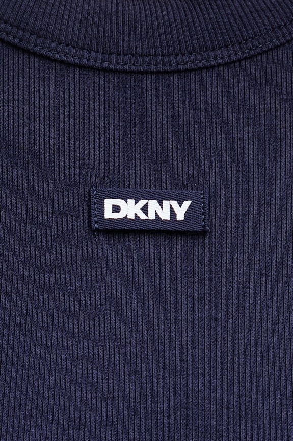 DKNY dvojdielne pyžamo dámske s viskózou YI90112 tmavomodrá