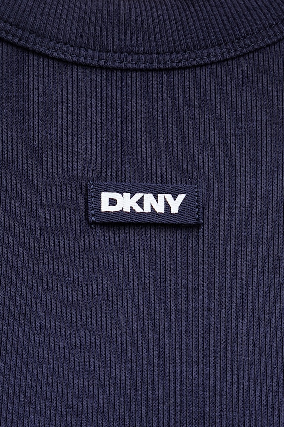 DKNY dvojdielne pyžamo dámske s viskózou YI90112 tmavomodrá