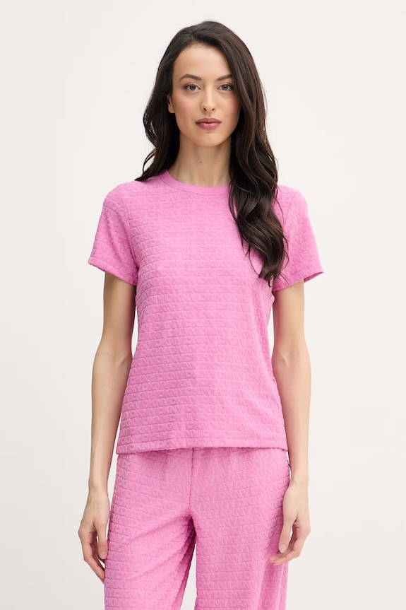 DKNY pijama din două piese pentru femei YI90117 roz SS26