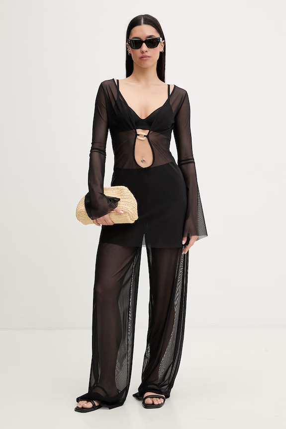 Bond Eye pantaloni de plajă BOUND691 negru SS26
