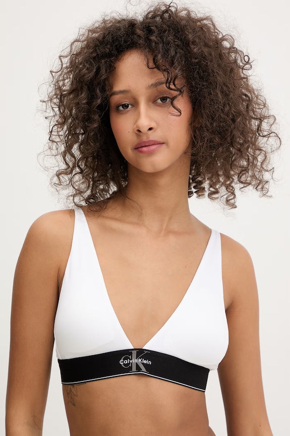 Calvin Klein Underwear Reggiseno a triangolo bianco LV00QF8703