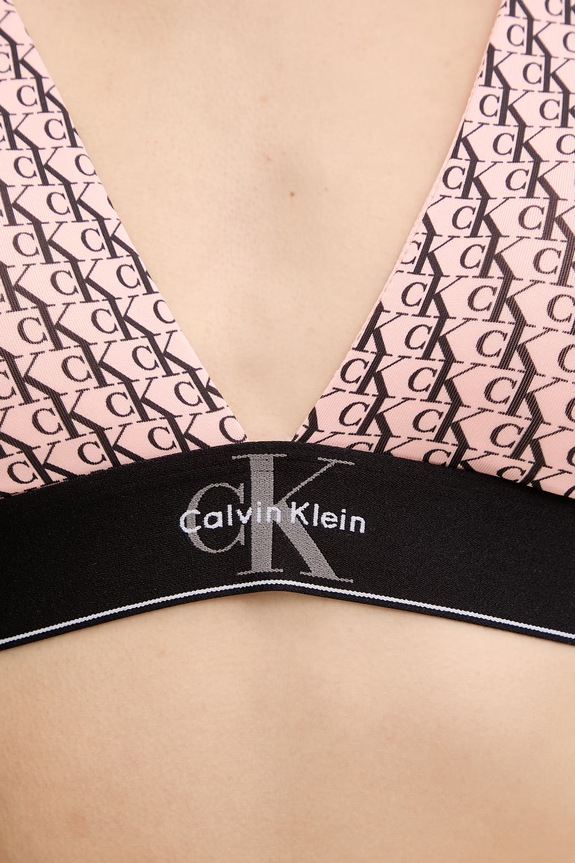 Calvin Klein Underwear Grudnjak s trokutastim košaricama narančasta LV00QF8703